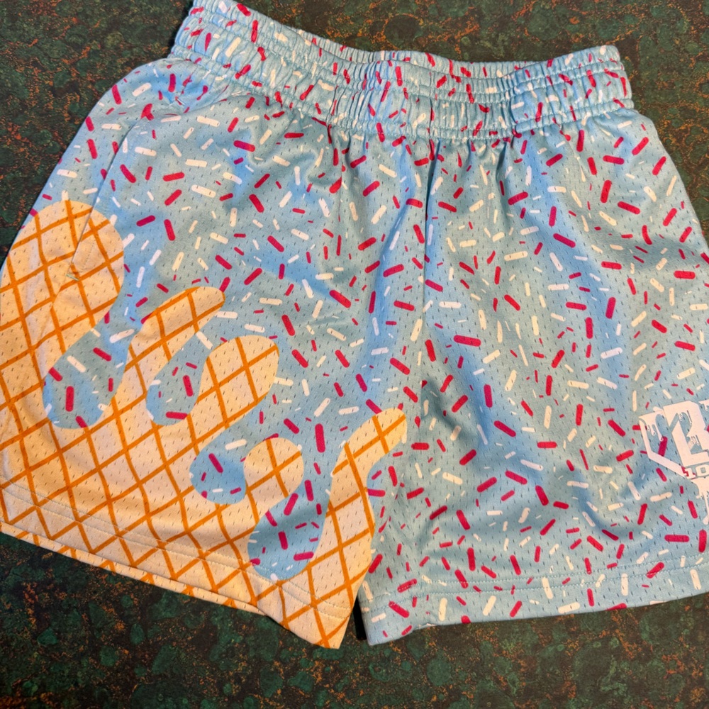 Baseball lifestyle 101 ice cream shorts
